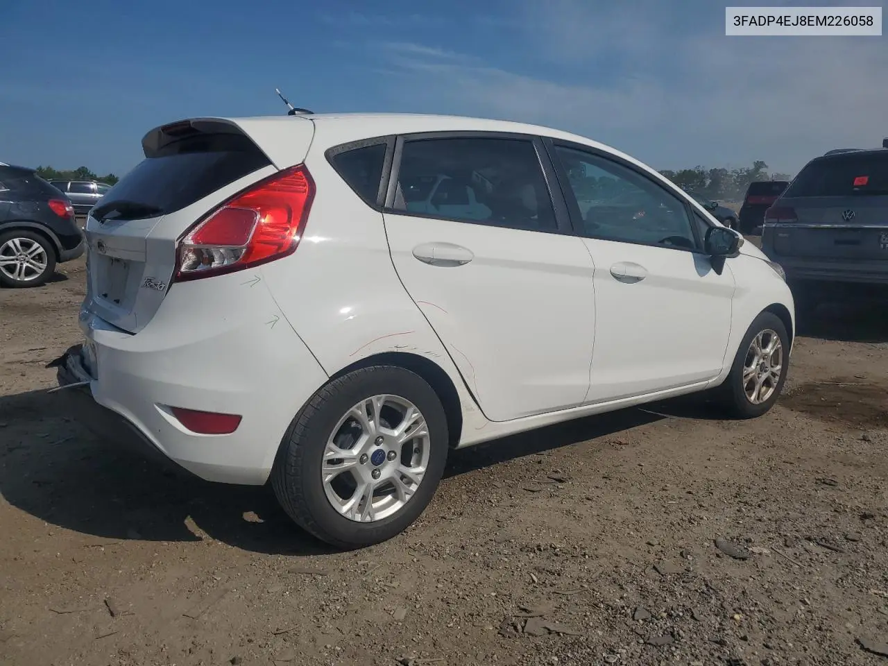 2014 Ford Fiesta Se VIN: 3FADP4EJ8EM226058 Lot: 62785125