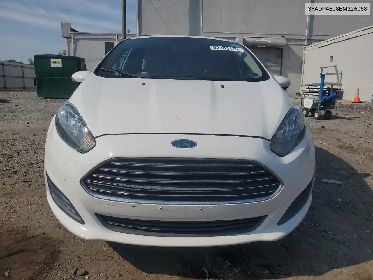 2014 Ford Fiesta Se VIN: 3FADP4EJ8EM226058 Lot: 62785125