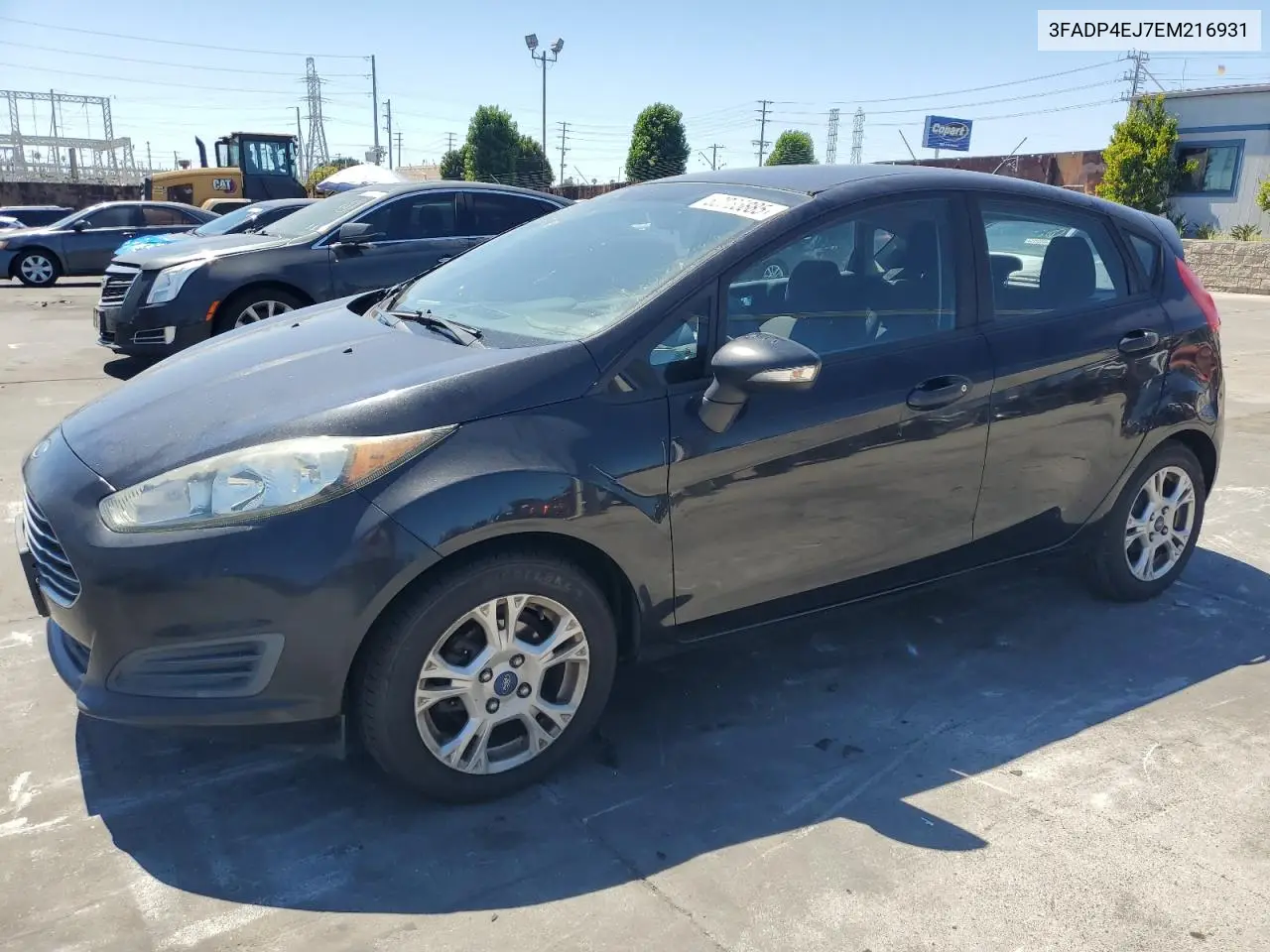 2014 Ford Fiesta Se VIN: 3FADP4EJ7EM216931 Lot: 62865885