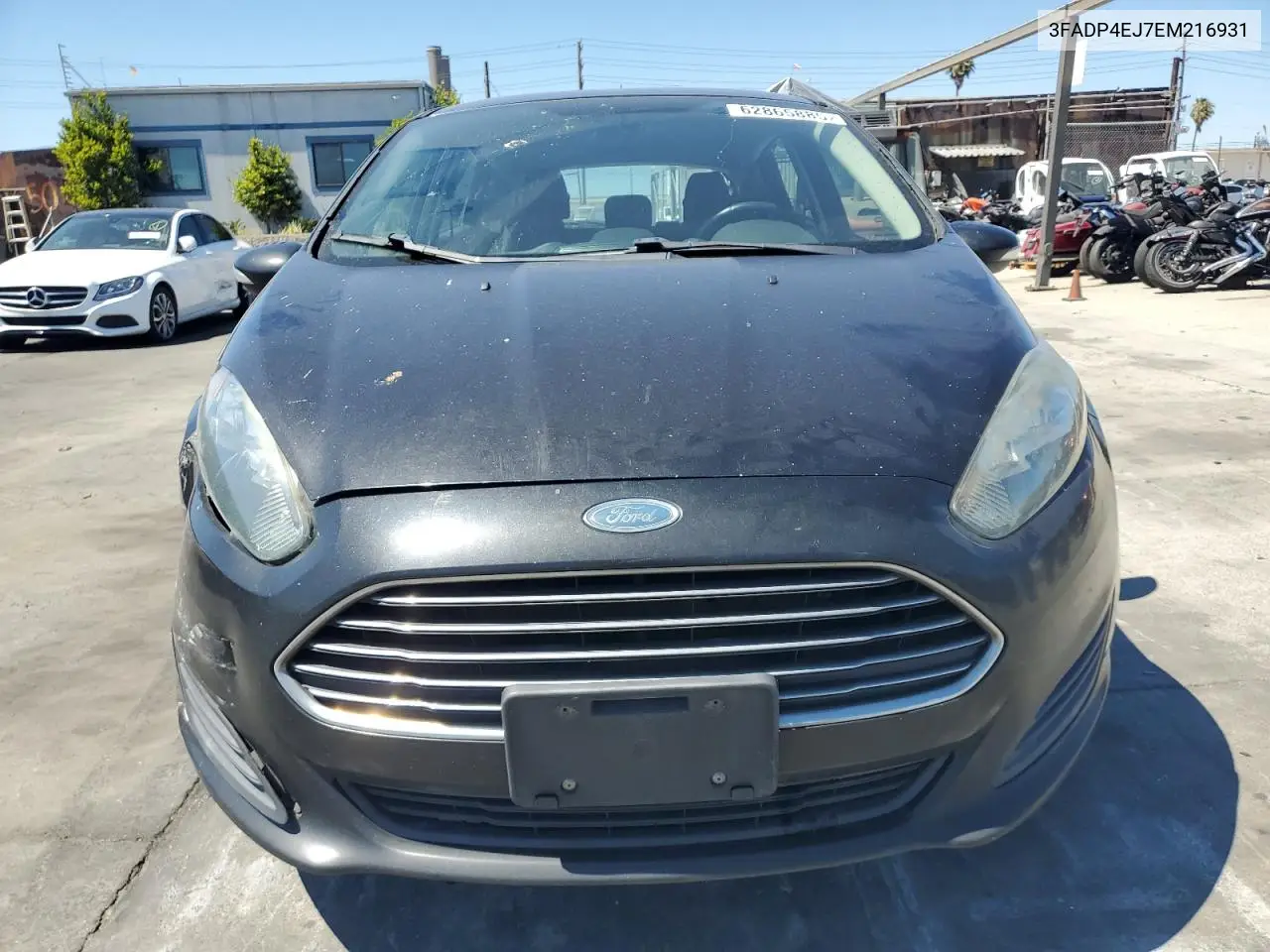 2014 Ford Fiesta Se VIN: 3FADP4EJ7EM216931 Lot: 62865885