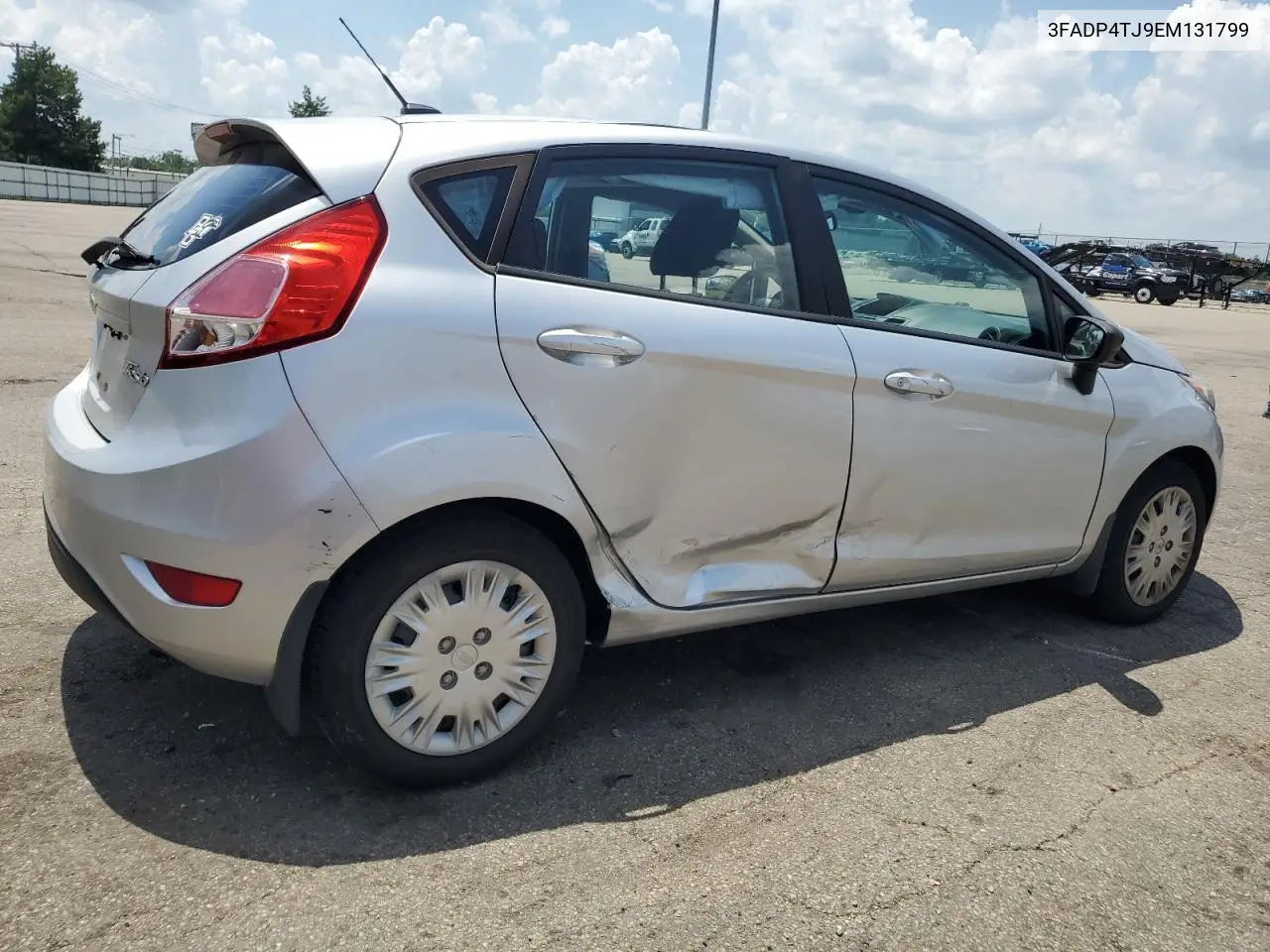 2014 Ford Fiesta S VIN: 3FADP4TJ9EM131799 Lot: 62911165