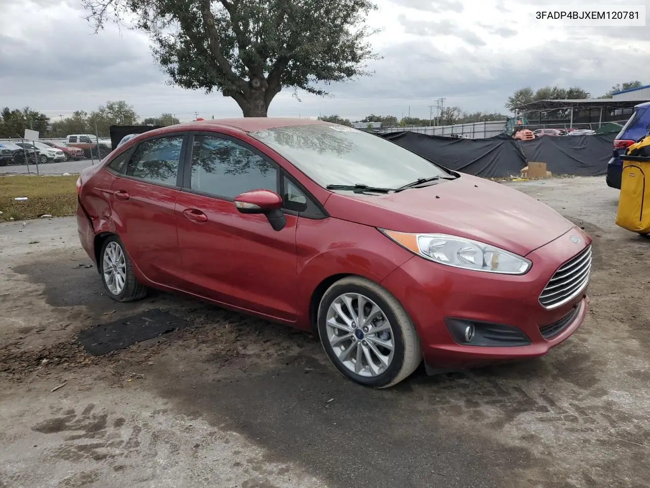 2014 Ford Fiesta Se VIN: 3FADP4BJXEM120781 Lot: 63207515