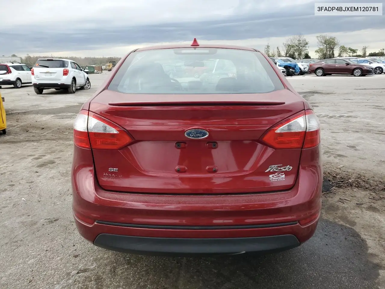 2014 Ford Fiesta Se VIN: 3FADP4BJXEM120781 Lot: 63207515