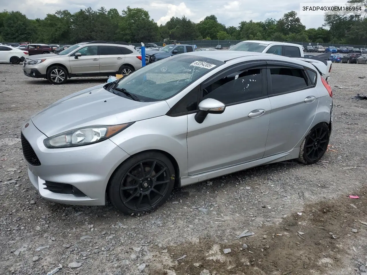 2014 Ford Fiesta St VIN: 3FADP4GX0EM186964 Lot: 63264305