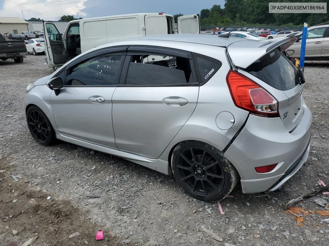 2014 Ford Fiesta St VIN: 3FADP4GX0EM186964 Lot: 63264305