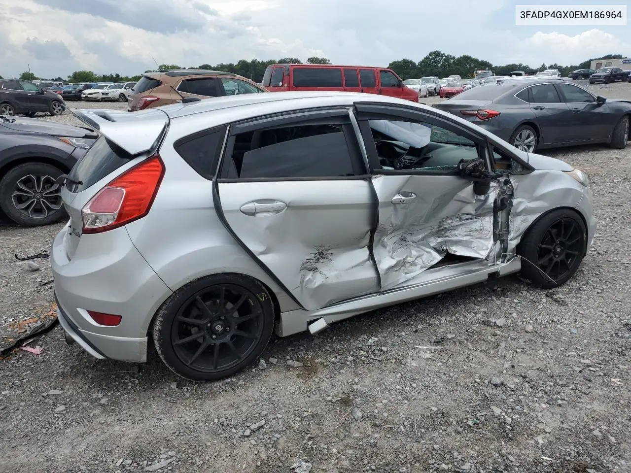 2014 Ford Fiesta St VIN: 3FADP4GX0EM186964 Lot: 63264305