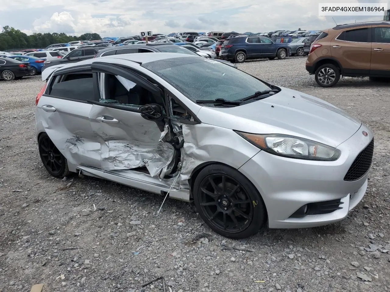 2014 Ford Fiesta St VIN: 3FADP4GX0EM186964 Lot: 63264305