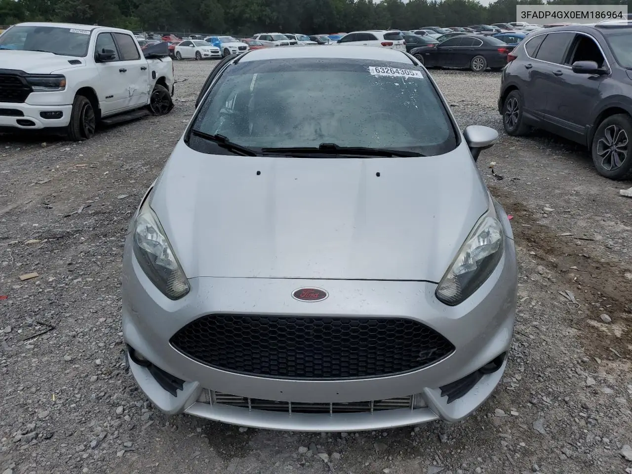 2014 Ford Fiesta St VIN: 3FADP4GX0EM186964 Lot: 63264305