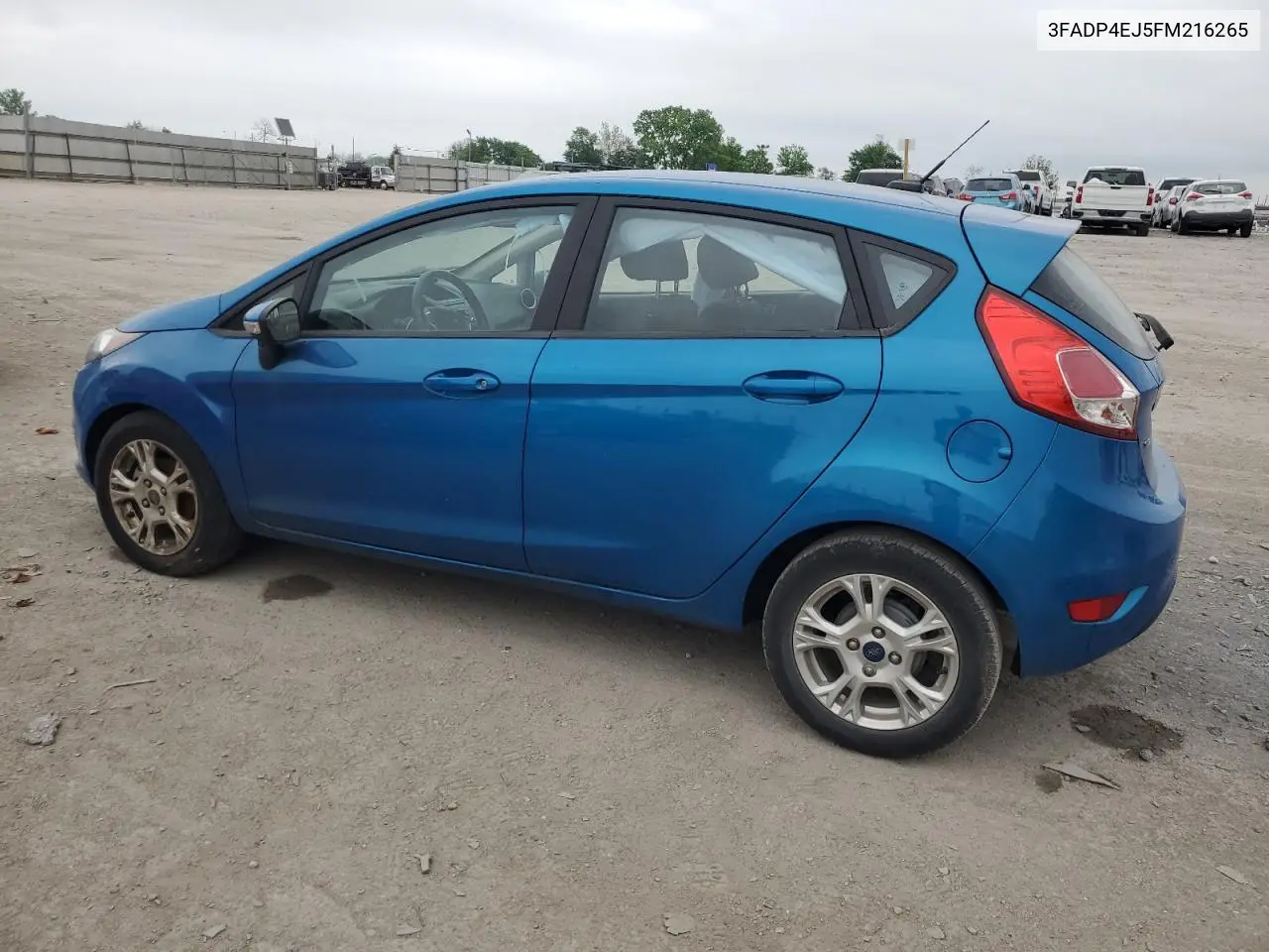 2015 Ford Fiesta Se VIN: 3FADP4EJ5FM216265 Lot: 55835495