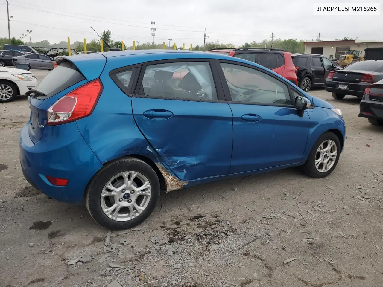 2015 Ford Fiesta Se VIN: 3FADP4EJ5FM216265 Lot: 55835495