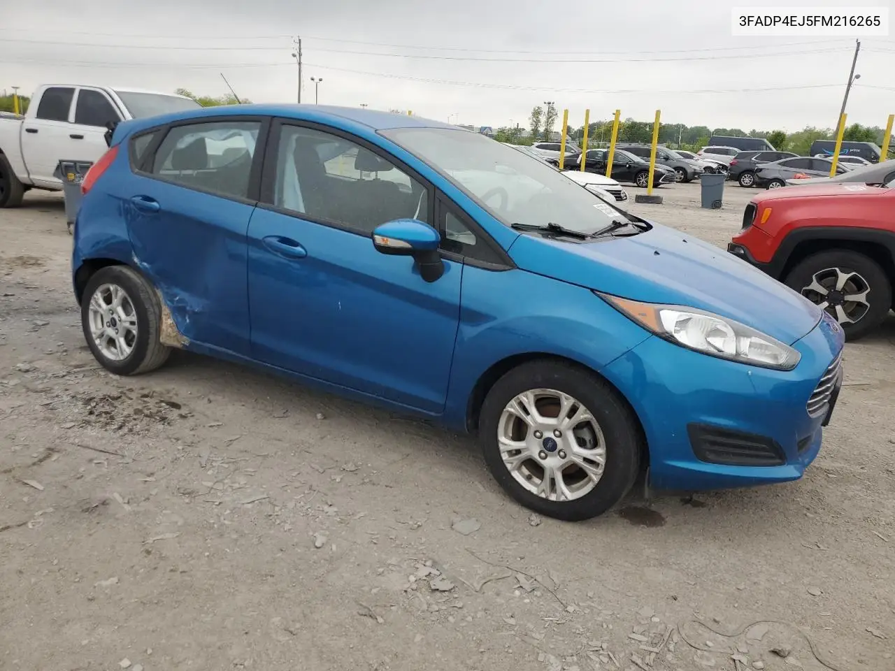 2015 Ford Fiesta Se VIN: 3FADP4EJ5FM216265 Lot: 55835495