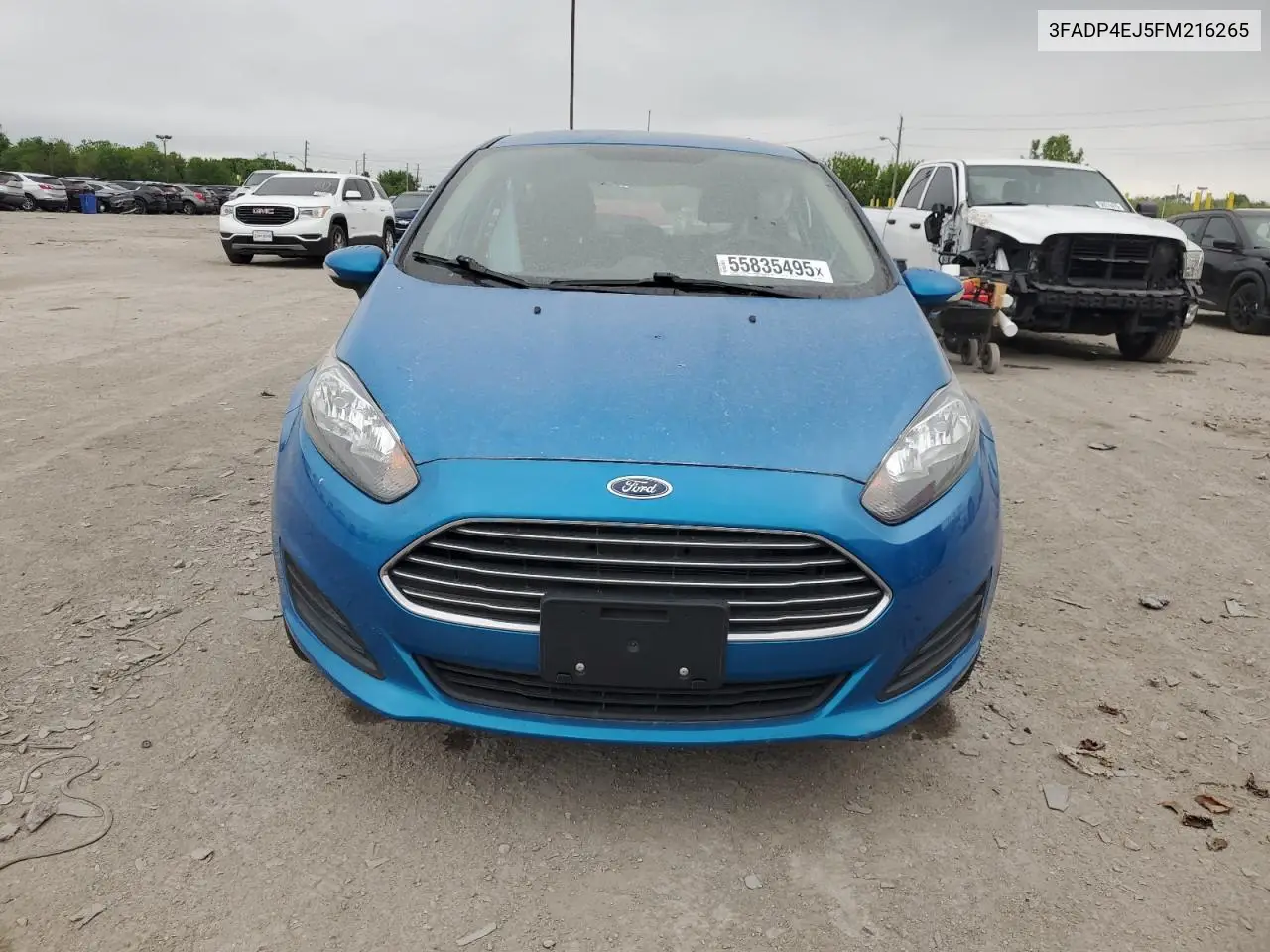 2015 Ford Fiesta Se VIN: 3FADP4EJ5FM216265 Lot: 55835495