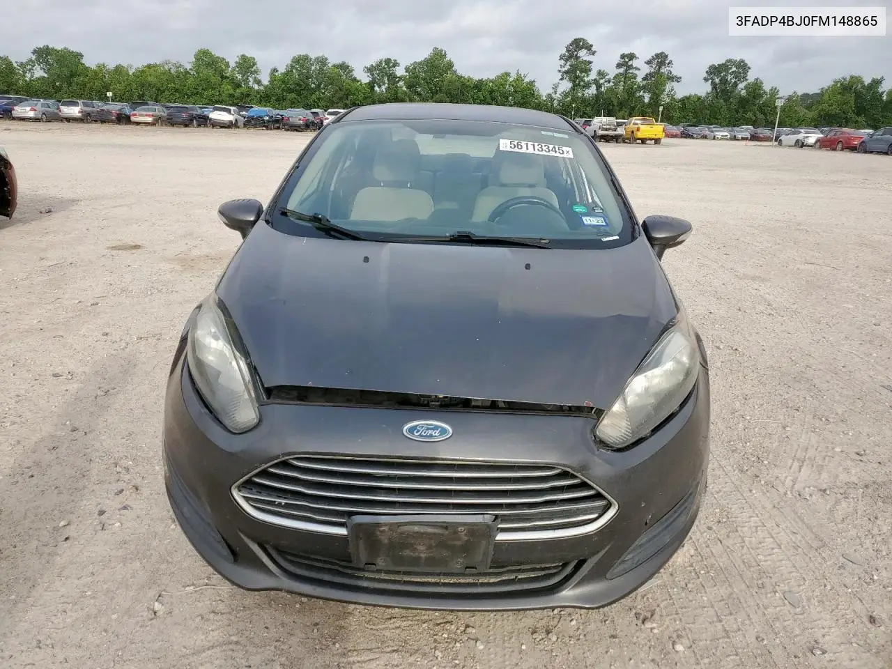 2015 Ford Fiesta Se VIN: 3FADP4BJ0FM148865 Lot: 56113345