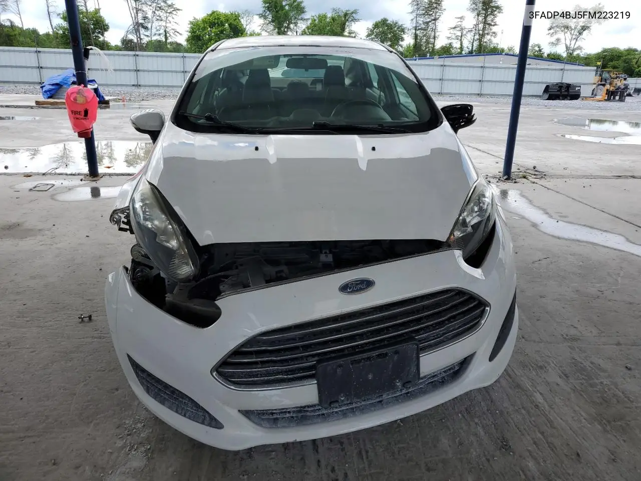 2015 Ford Fiesta Se VIN: 3FADP4BJ5FM223219 Lot: 56153805