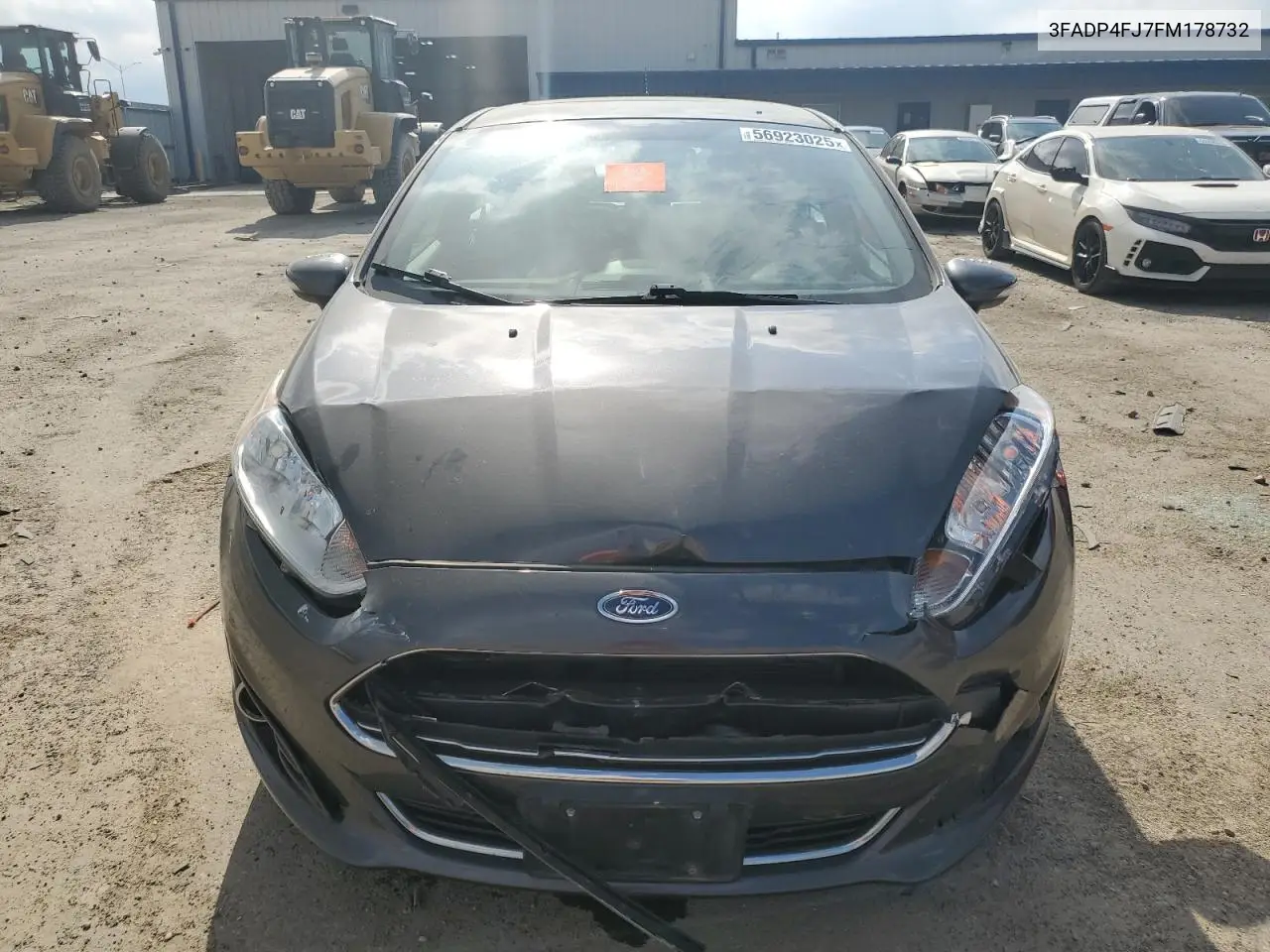 2015 Ford Fiesta Titanium VIN: 3FADP4FJ7FM178732 Lot: 56923025