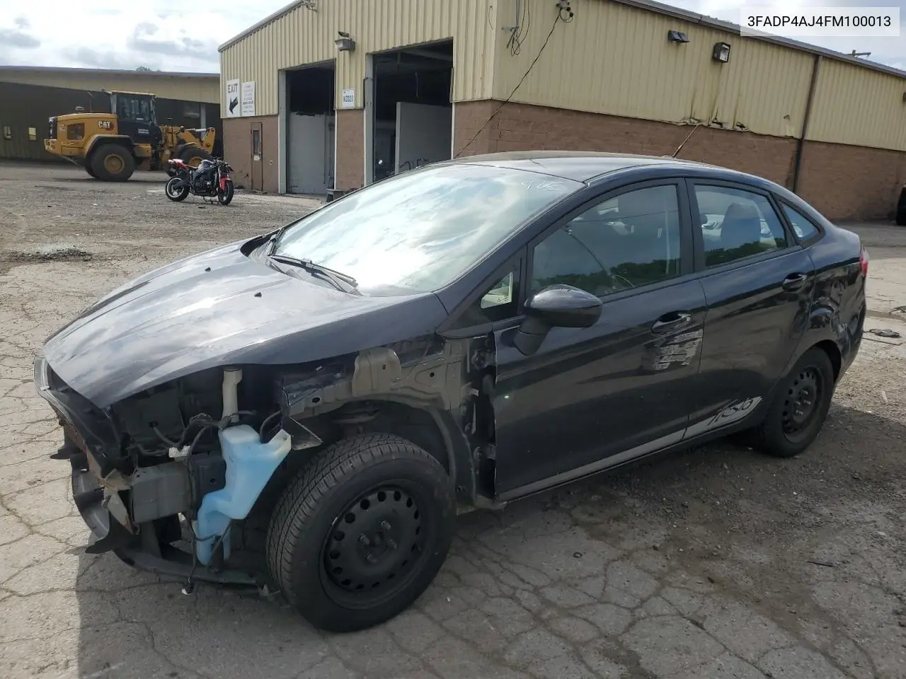 2015 Ford Fiesta S VIN: 3FADP4AJ4FM100013 Lot: 61963075