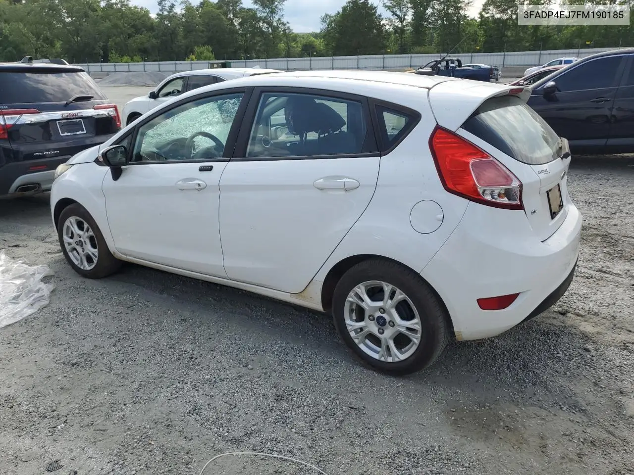 2015 Ford Fiesta Se VIN: 3FADP4EJ7FM190185 Lot: 61970275