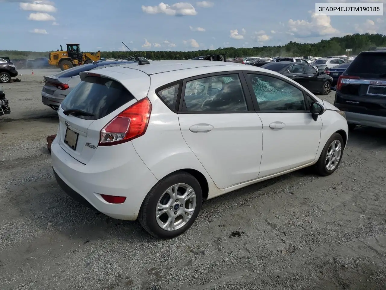 2015 Ford Fiesta Se VIN: 3FADP4EJ7FM190185 Lot: 61970275