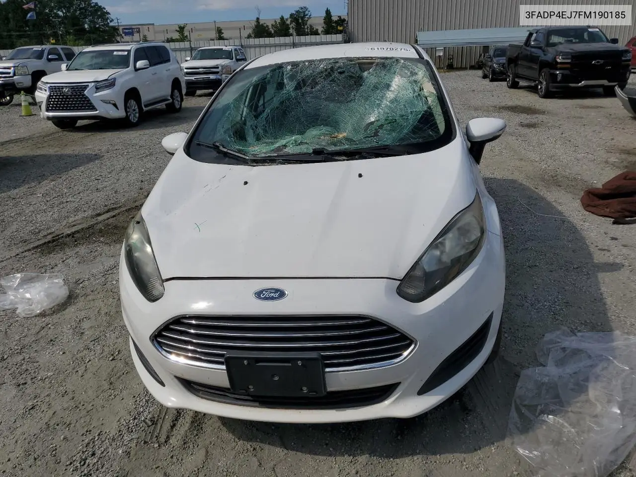 2015 Ford Fiesta Se VIN: 3FADP4EJ7FM190185 Lot: 61970275
