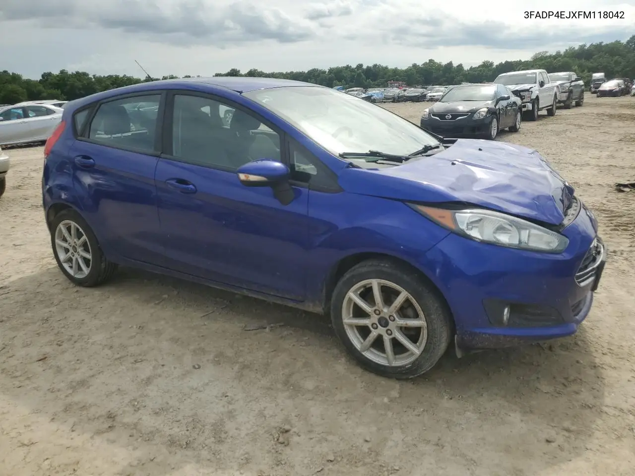 2015 Ford Fiesta Se VIN: 3FADP4EJXFM118042 Lot: 62326745