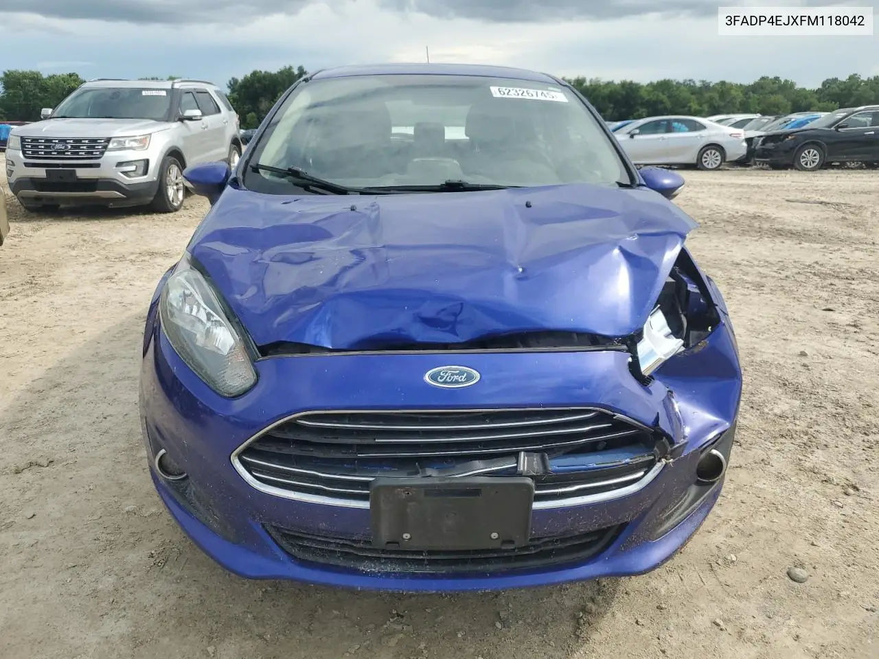 2015 Ford Fiesta Se VIN: 3FADP4EJXFM118042 Lot: 62326745