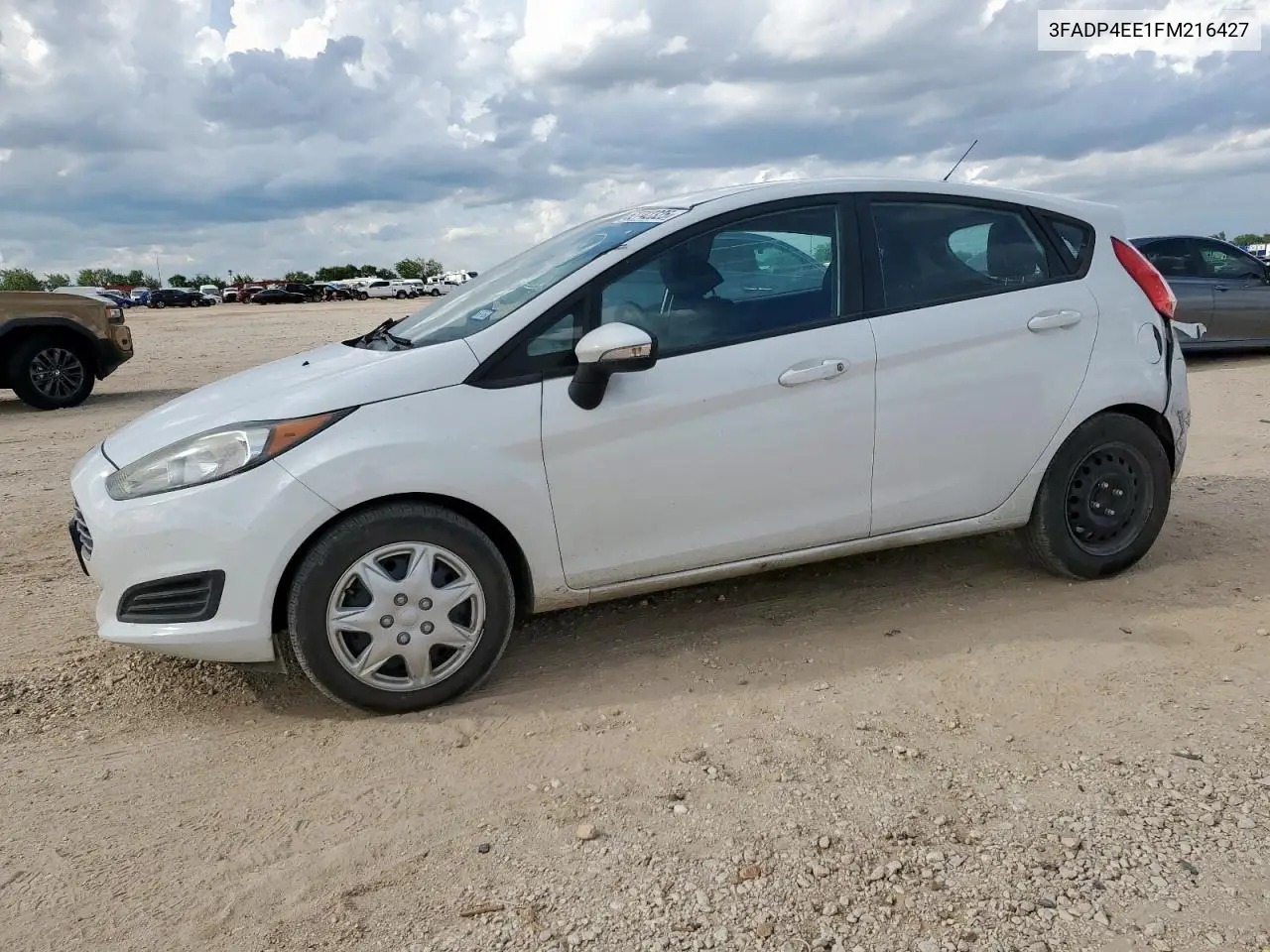 2015 Ford Fiesta Se VIN: 3FADP4EE1FM216427 Lot: 62742325