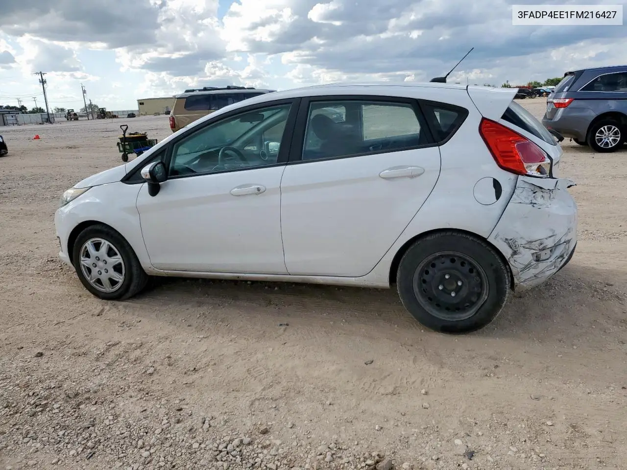 2015 Ford Fiesta Se VIN: 3FADP4EE1FM216427 Lot: 62742325