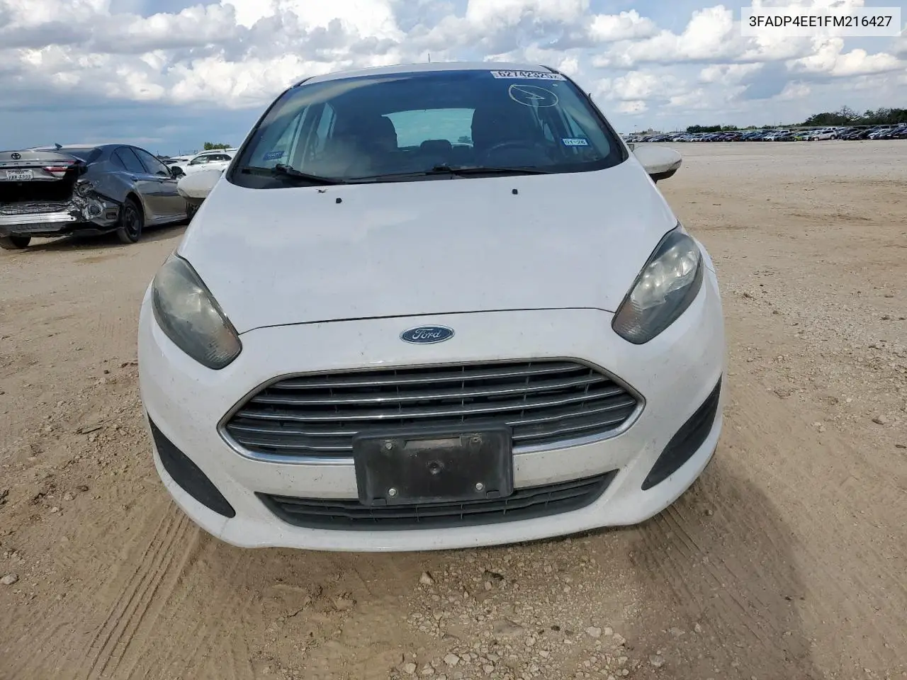 2015 Ford Fiesta Se VIN: 3FADP4EE1FM216427 Lot: 62742325