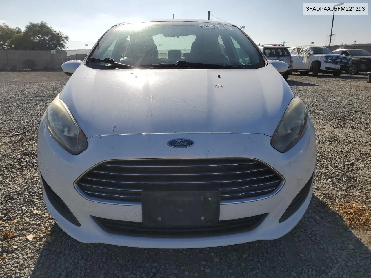 2015 Ford Fiesta S VIN: 3FADP4AJ5FM221293 Lot: 62786335