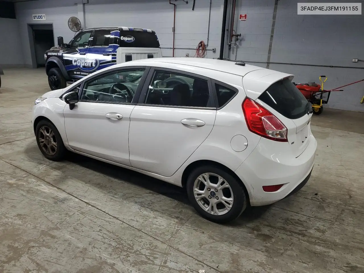 2015 Ford Fiesta Se VIN: 3FADP4EJ3FM191155 Lot: 63065555
