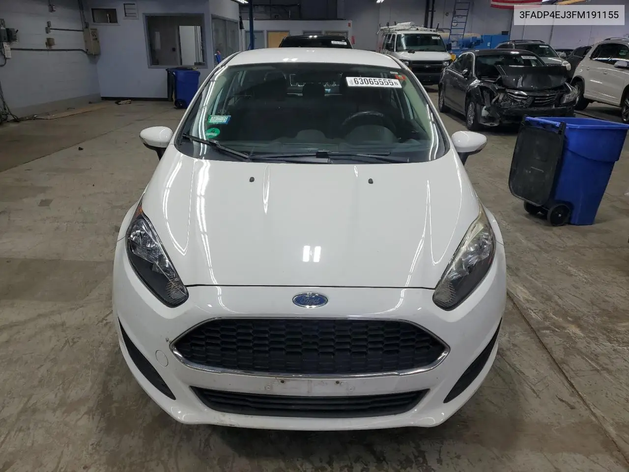 2015 Ford Fiesta Se VIN: 3FADP4EJ3FM191155 Lot: 63065555