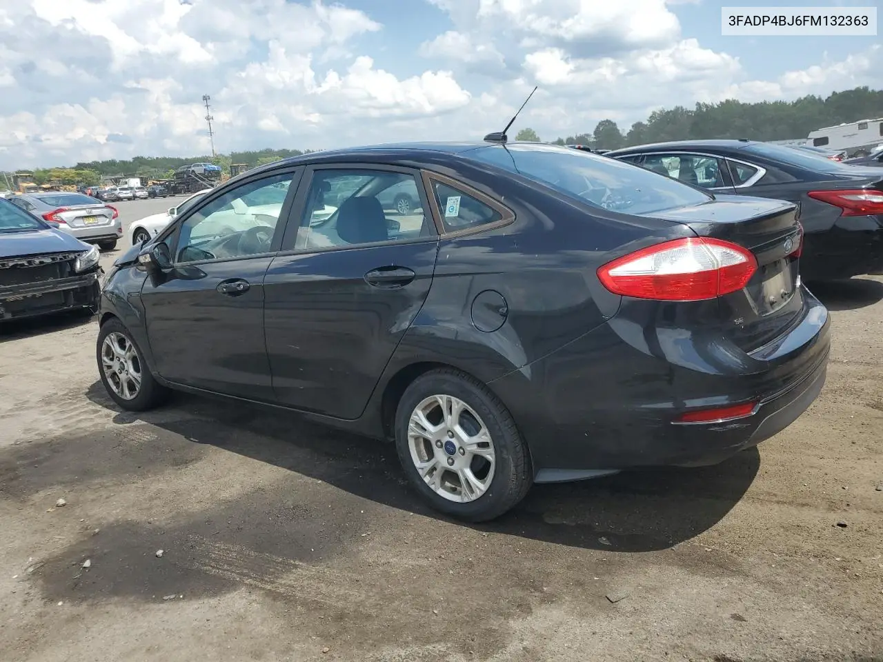 2015 Ford Fiesta Se VIN: 3FADP4BJ6FM132363 Lot: 63262355