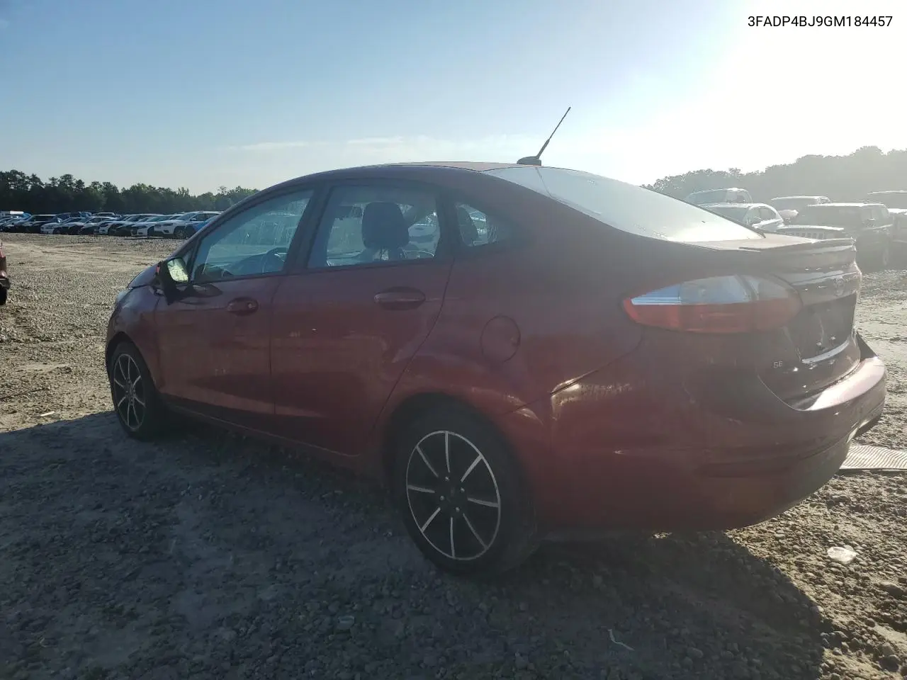 2016 Ford Fiesta Se VIN: 3FADP4BJ9GM184457 Lot: 56514985