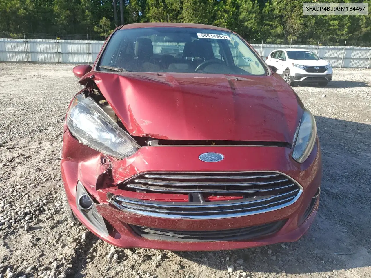 2016 Ford Fiesta Se VIN: 3FADP4BJ9GM184457 Lot: 56514985