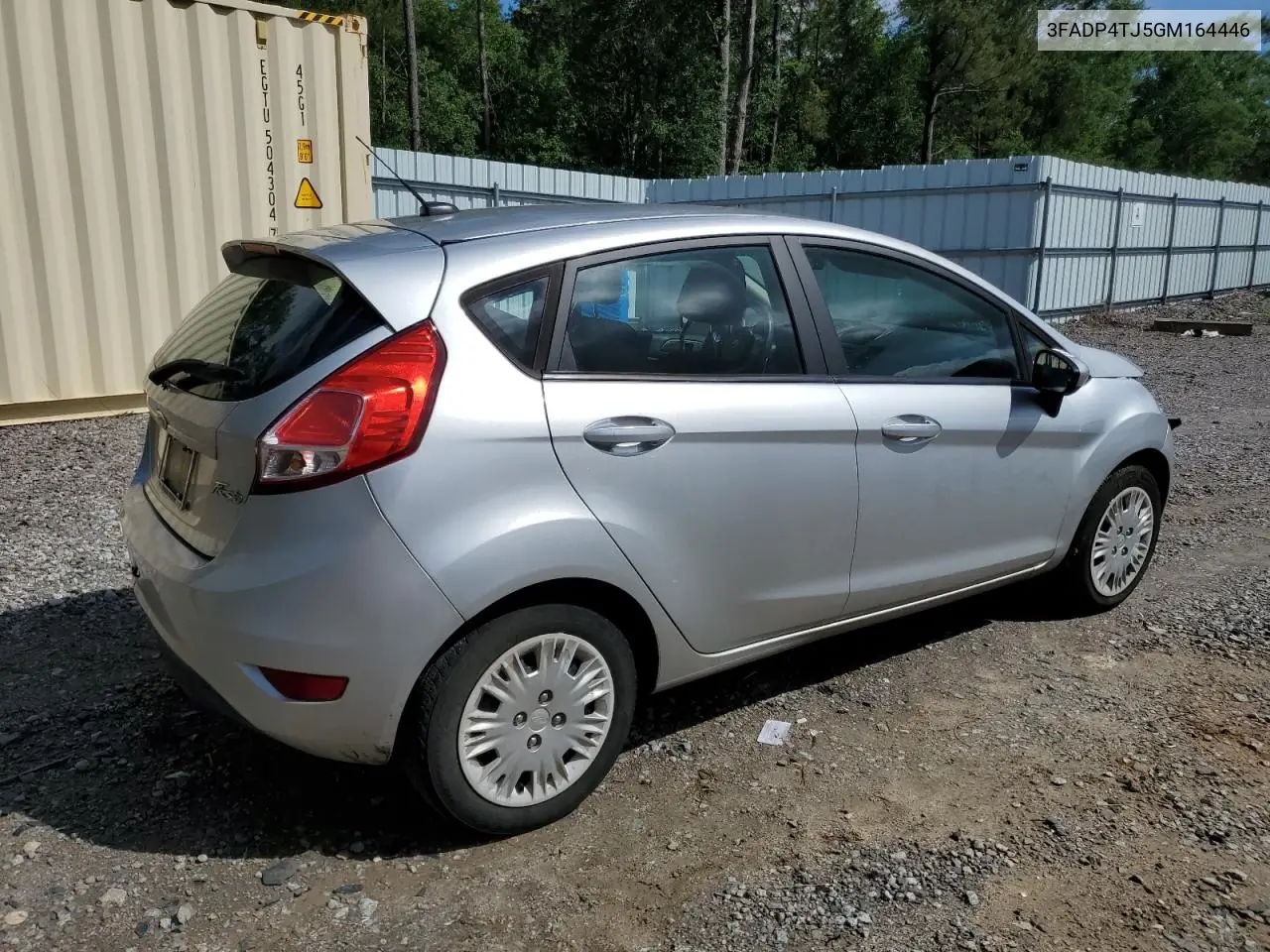 2016 Ford Fiesta S VIN: 3FADP4TJ5GM164446 Lot: 56639745