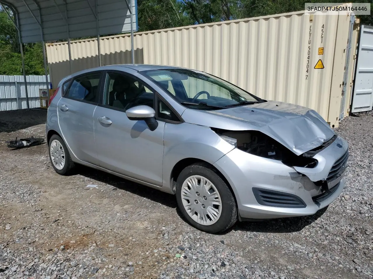 2016 Ford Fiesta S VIN: 3FADP4TJ5GM164446 Lot: 56639745