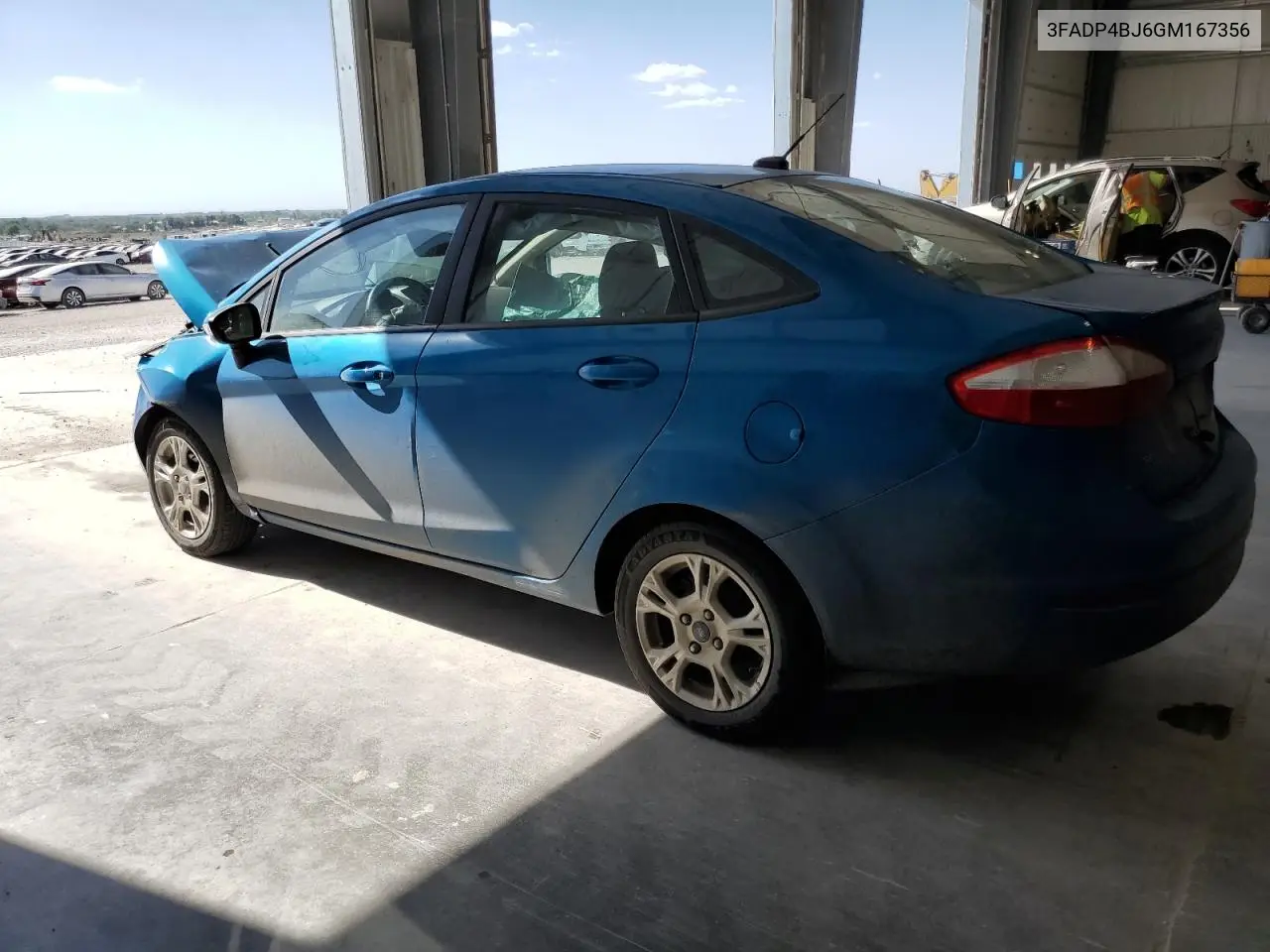2016 Ford Fiesta Se VIN: 3FADP4BJ6GM167356 Lot: 56709445
