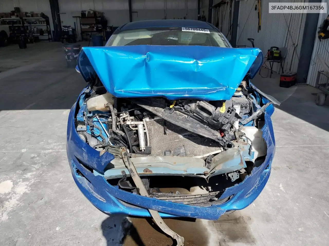 2016 Ford Fiesta Se VIN: 3FADP4BJ6GM167356 Lot: 56709445