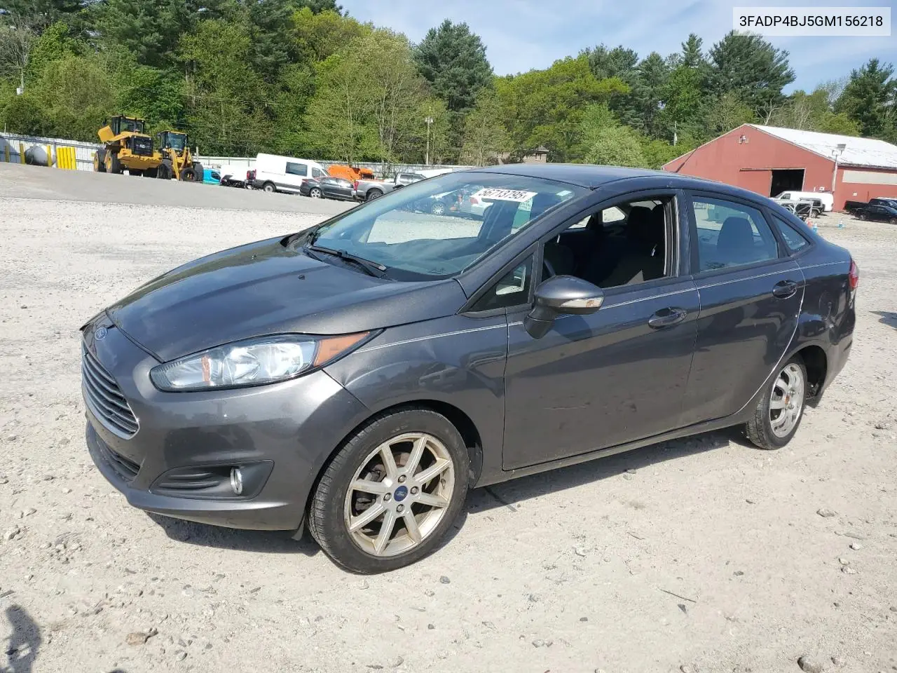 2016 Ford Fiesta Se VIN: 3FADP4BJ5GM156218 Lot: 56713795