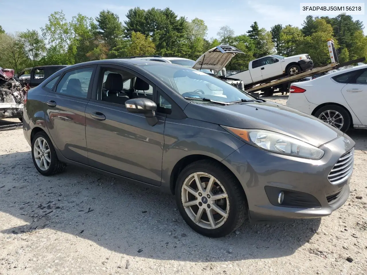 2016 Ford Fiesta Se VIN: 3FADP4BJ5GM156218 Lot: 56713795