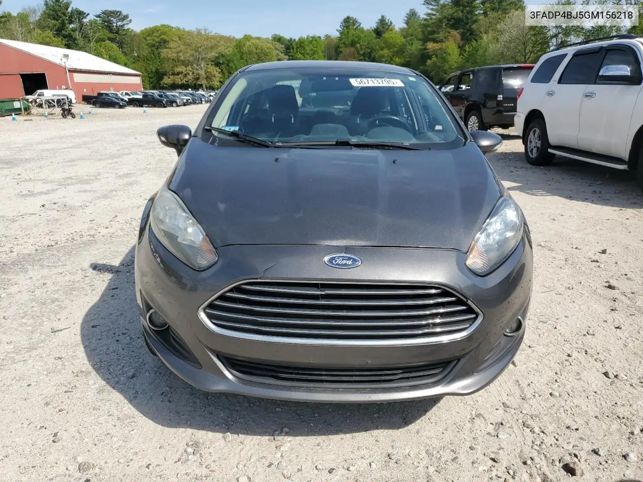 2016 Ford Fiesta Se VIN: 3FADP4BJ5GM156218 Lot: 56713795