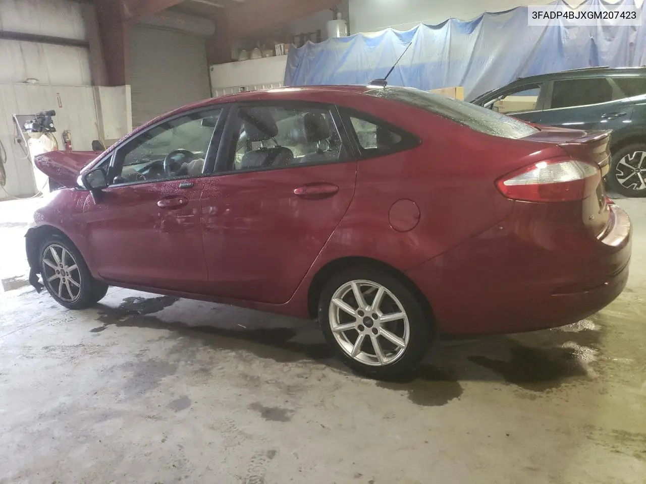2016 Ford Fiesta Se VIN: 3FADP4BJXGM207423 Lot: 56833185