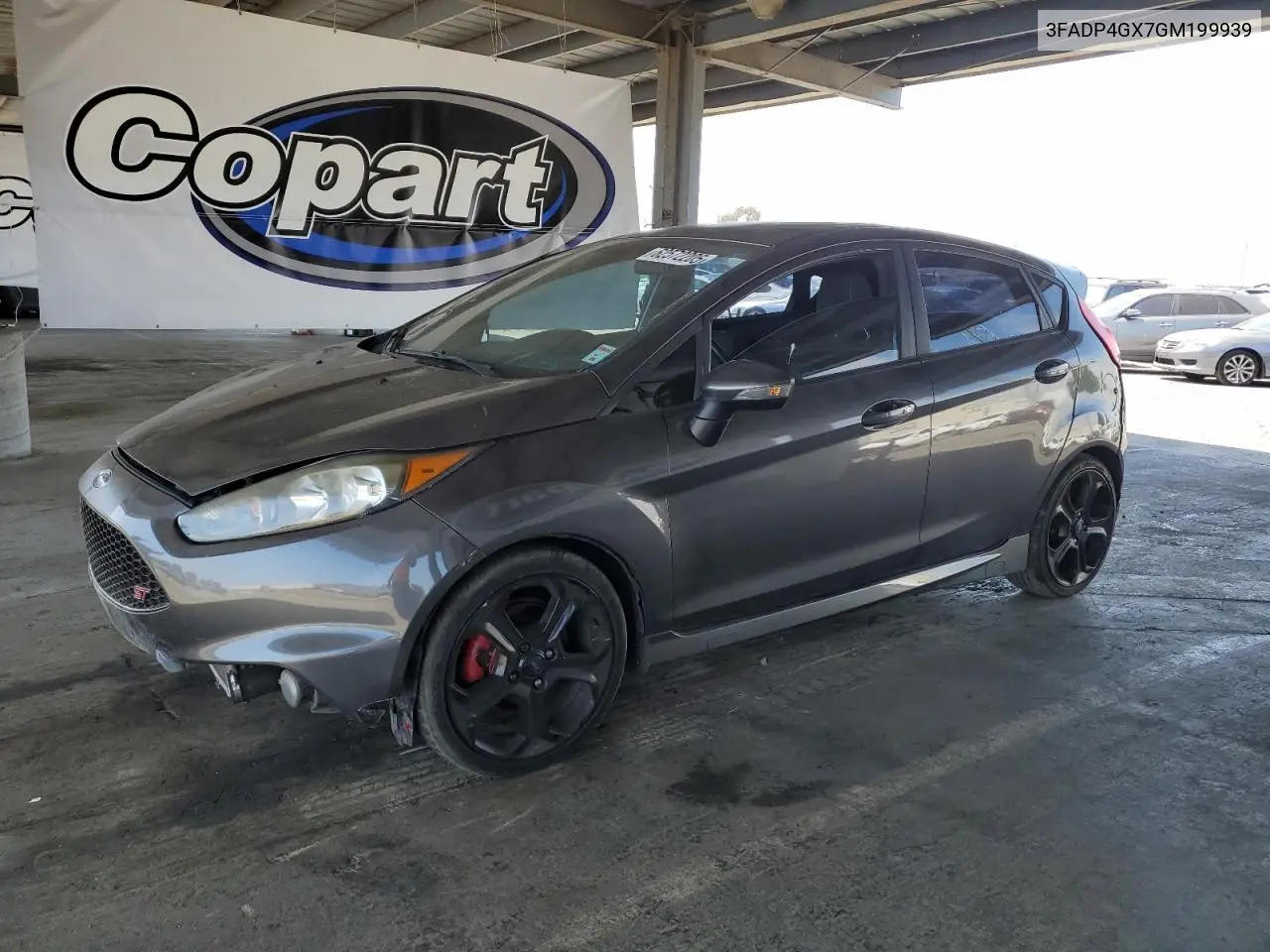 2016 Ford Fiesta St VIN: 3FADP4GX7GM199939 Lot: 62572205
