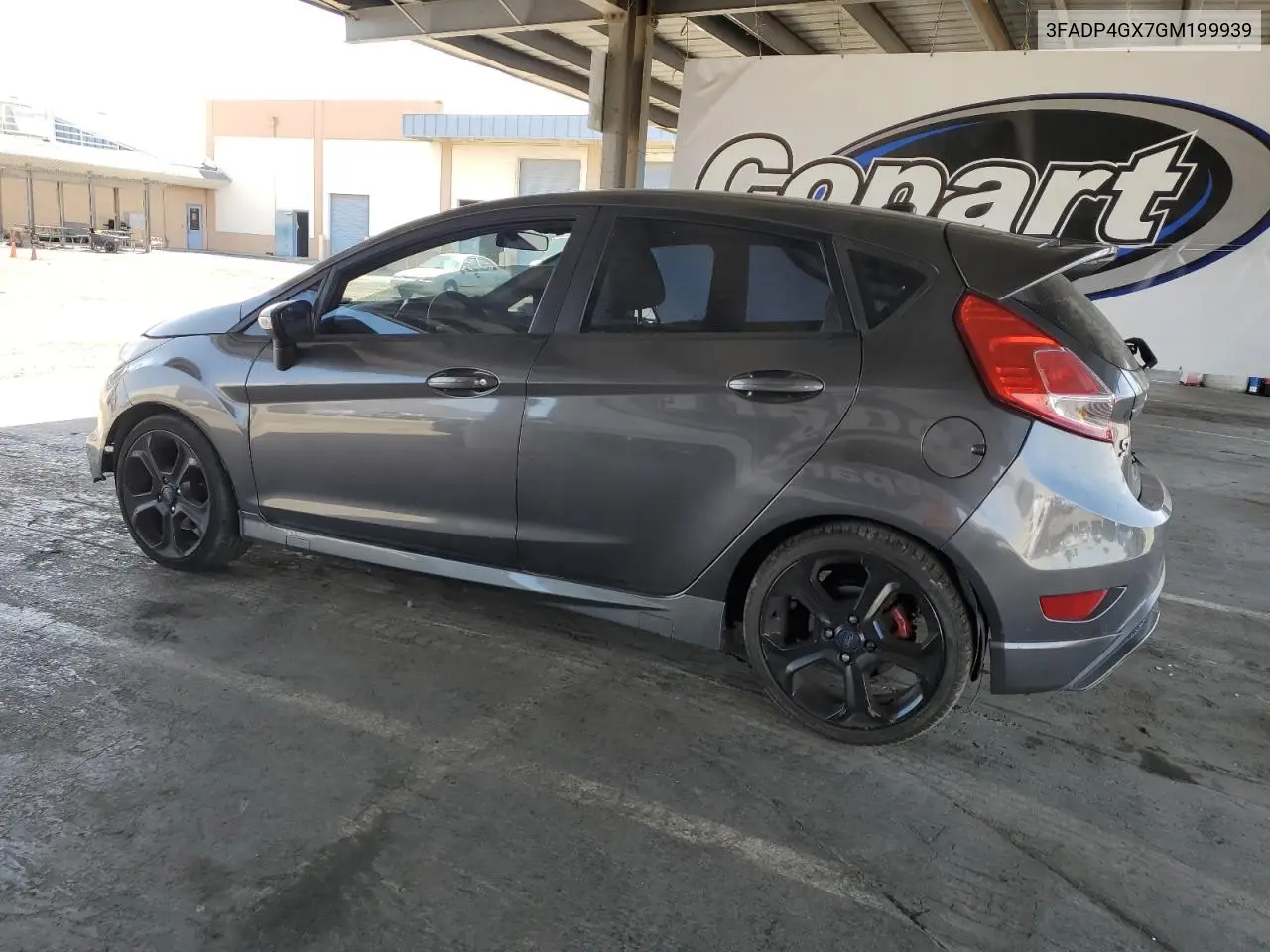 2016 Ford Fiesta St VIN: 3FADP4GX7GM199939 Lot: 62572205