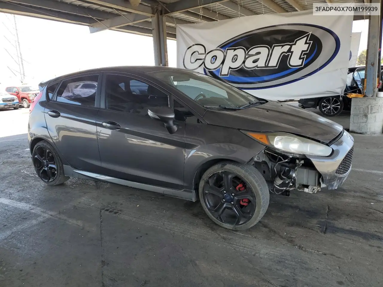 2016 Ford Fiesta St VIN: 3FADP4GX7GM199939 Lot: 62572205