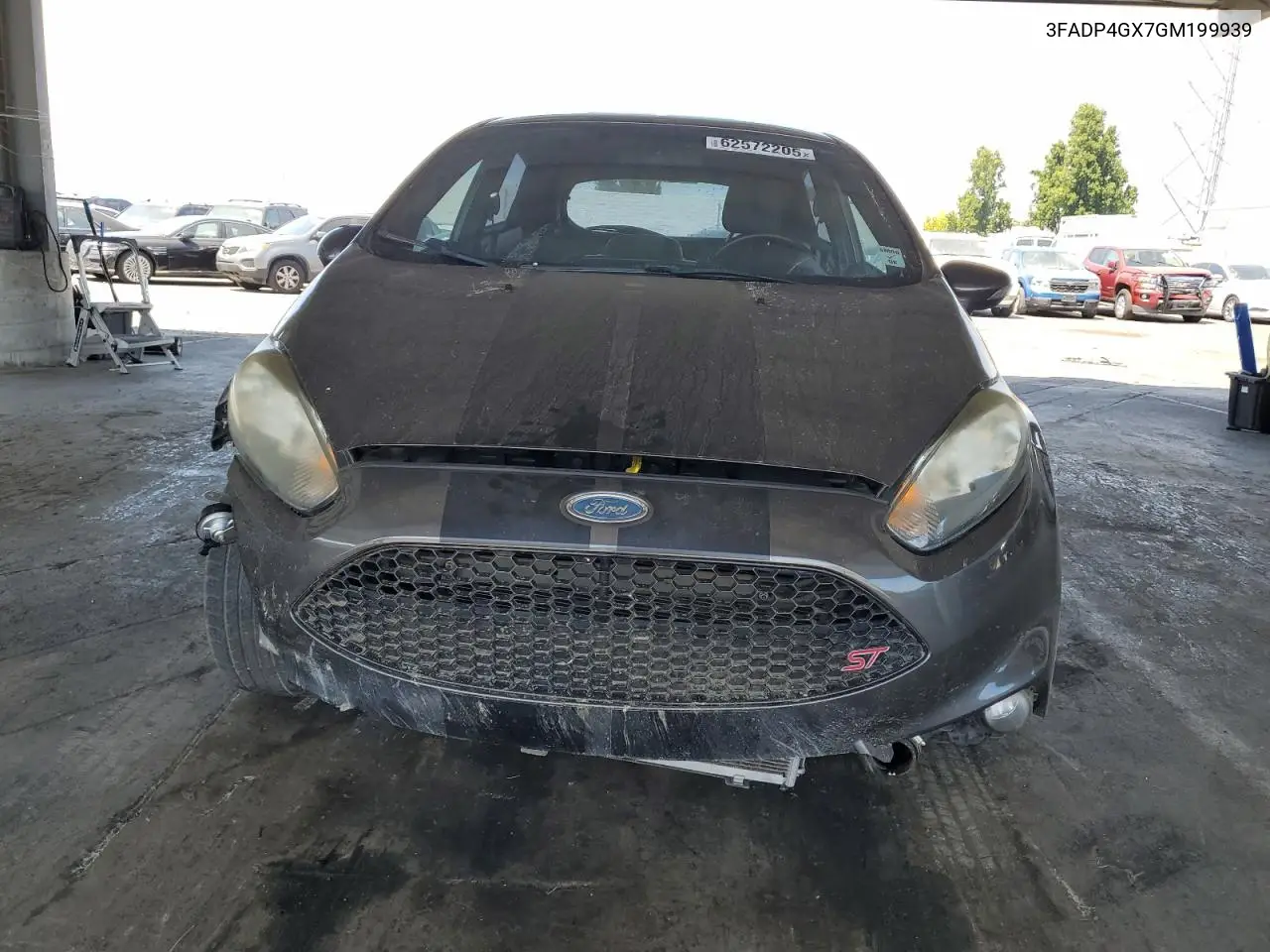 2016 Ford Fiesta St VIN: 3FADP4GX7GM199939 Lot: 62572205