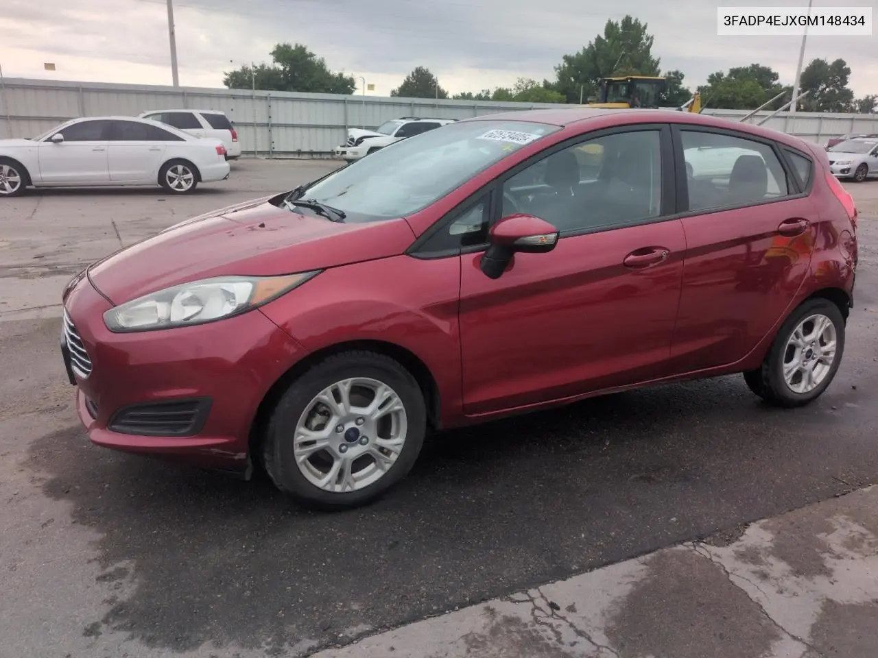 2016 Ford Fiesta Se VIN: 3FADP4EJXGM148434 Lot: 62573405