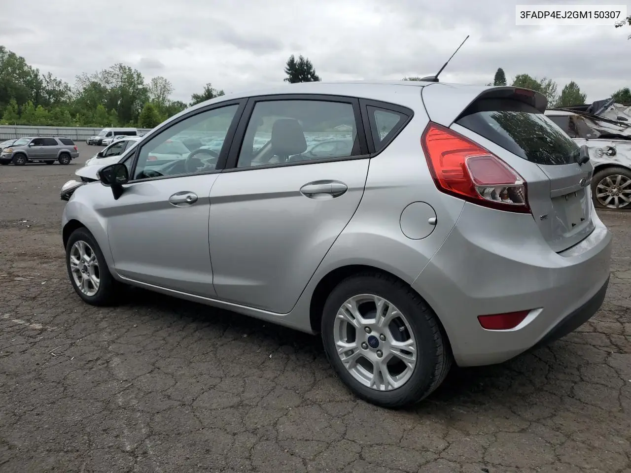2016 Ford Fiesta Se VIN: 3FADP4EJ2GM150307 Lot: 62587635