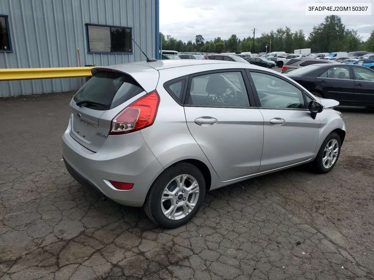 2016 Ford Fiesta Se VIN: 3FADP4EJ2GM150307 Lot: 62587635