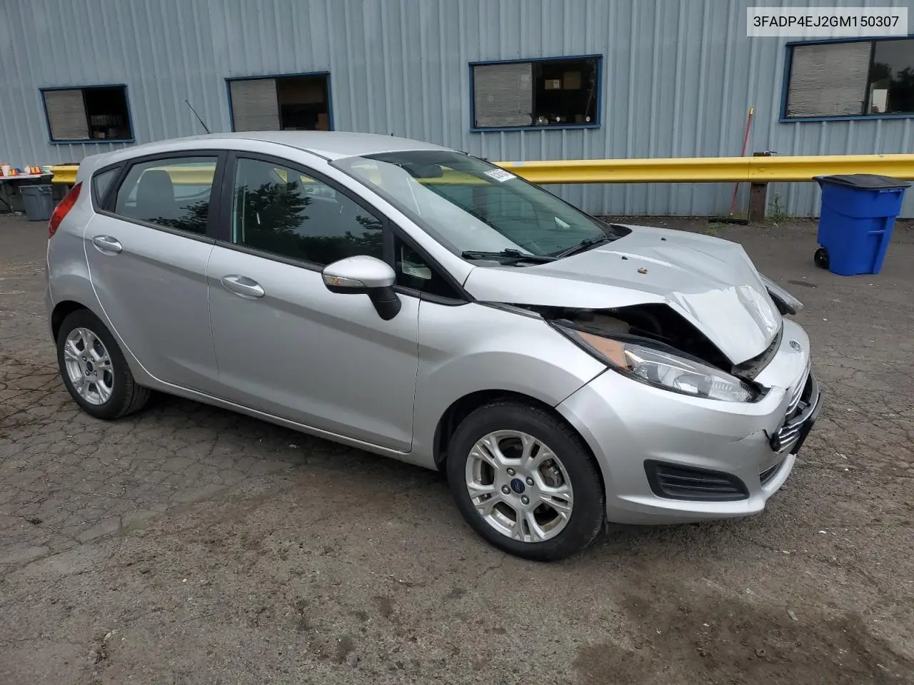 2016 Ford Fiesta Se VIN: 3FADP4EJ2GM150307 Lot: 62587635